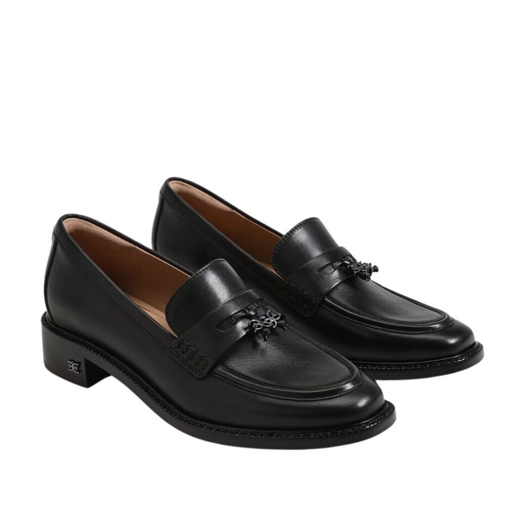SAM EDELMAN
DENISE LOAFER BLACK LEATHER SZ 5.5